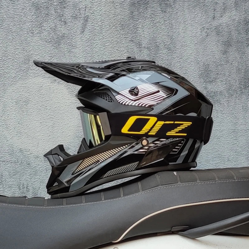 ORZ Casque Cross Tout-Terrain
