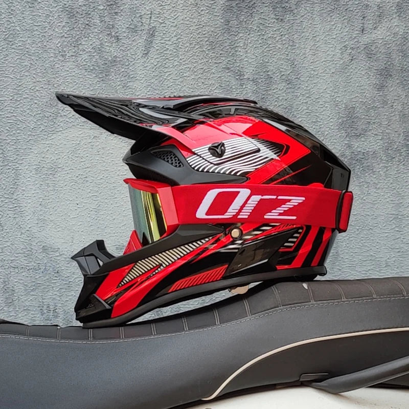 ORZ Casque Cross Tout-Terrain