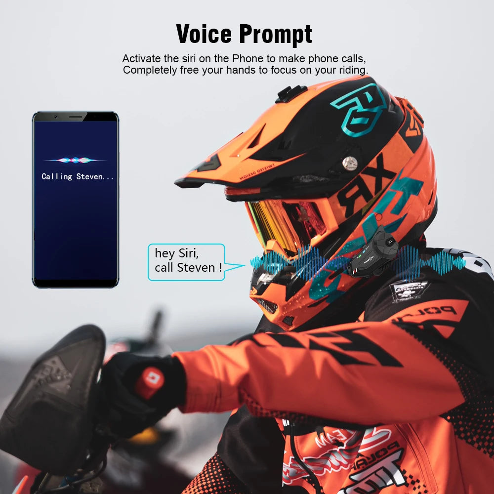 Freedconn R1Plus – Intercom Moto Bluetooth