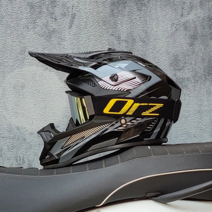 ORZ Casque Cross Tout-Terrain