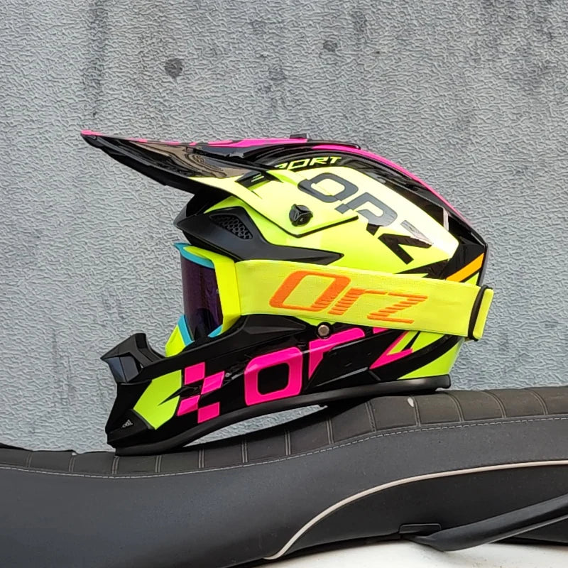 ORZ Casque Cross Tout-Terrain