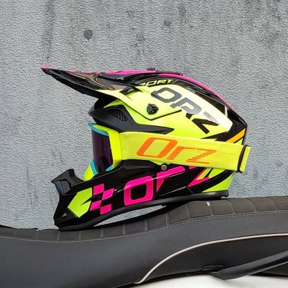 ORZ Casque Cross Tout-Terrain