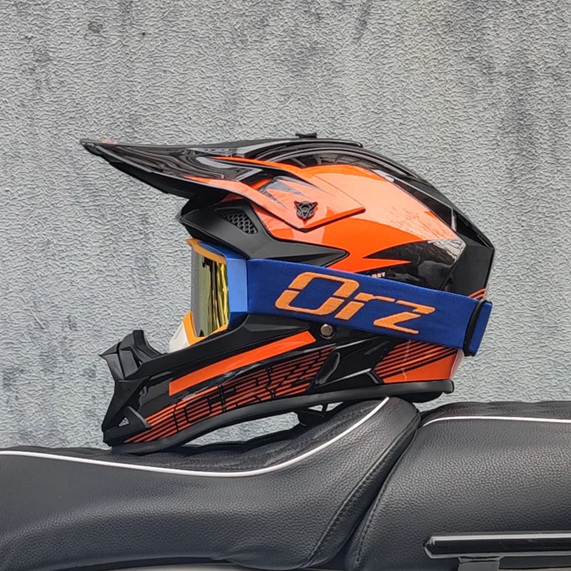 ORZ Casque Cross Tout-Terrain
