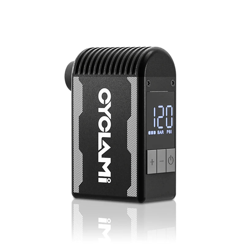 CYCLAMI Mini Pompe à Vélo Portable Rechargeable